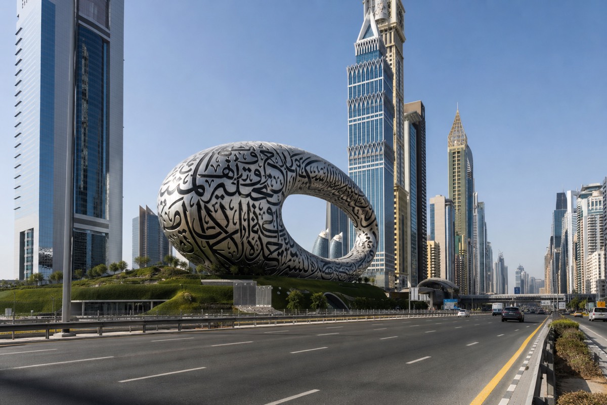 The Museum of the Future in Dubai